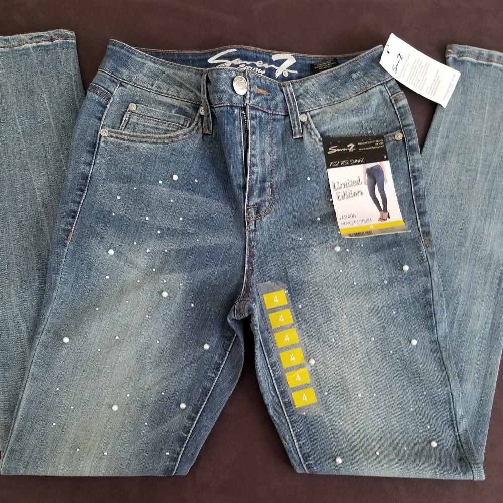 Seven7 High Rise Skinny Jeans